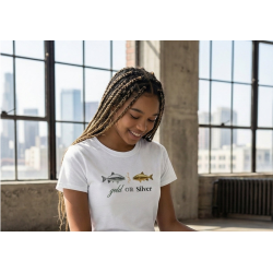 Camiseta gold or silver